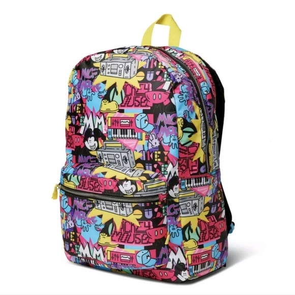 Disney Parks Artist Series Rafael Mickey Mouse Back to School Backpack Bag - Picture 1 of 12